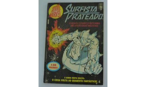 Marvel Gibi Grandes Her�is Marvel Surfista Prateado n.33